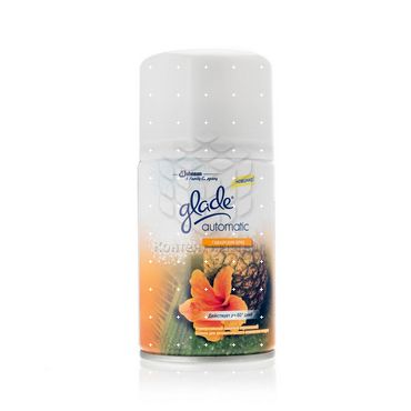 Автоматический освежитель воздуха Glade Automatic " Гавайский бриз " универсальный , сменный баллон 269мл