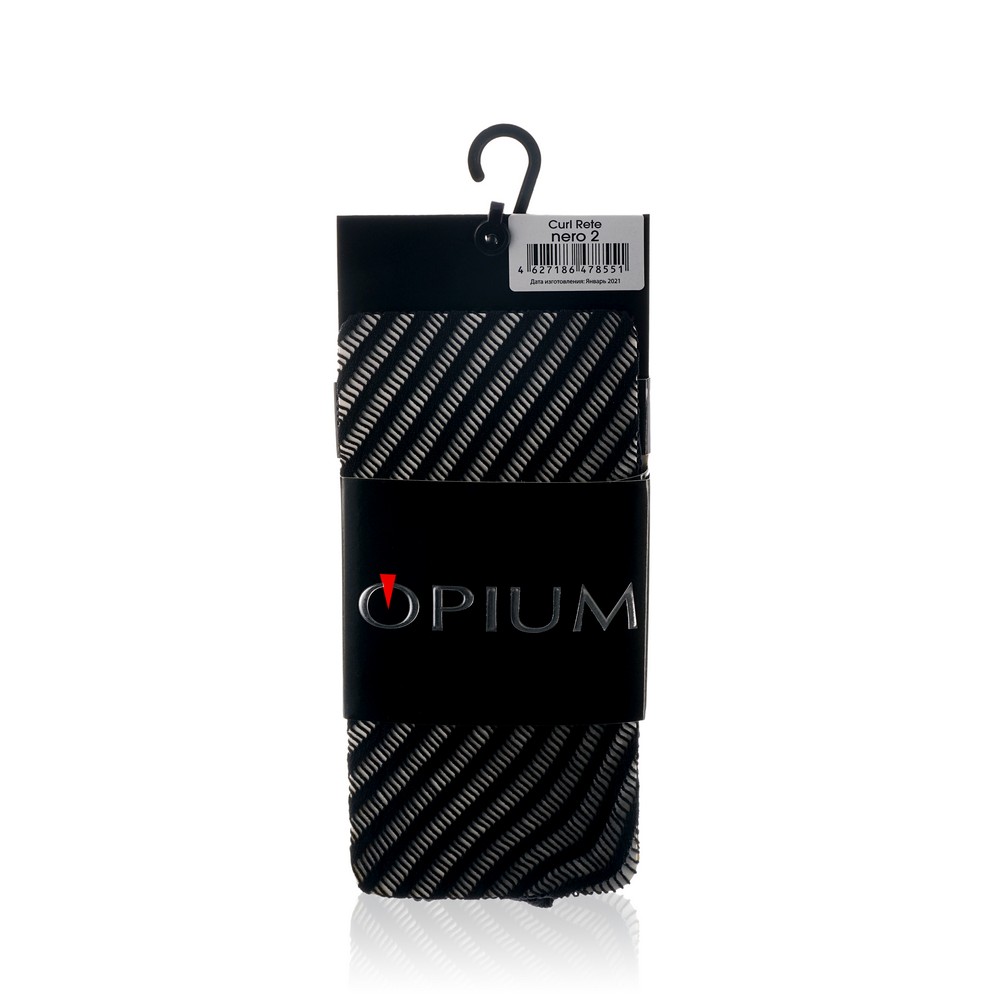 

Женские колготки с рисунком Opium Curl Rete Nero 2 размер