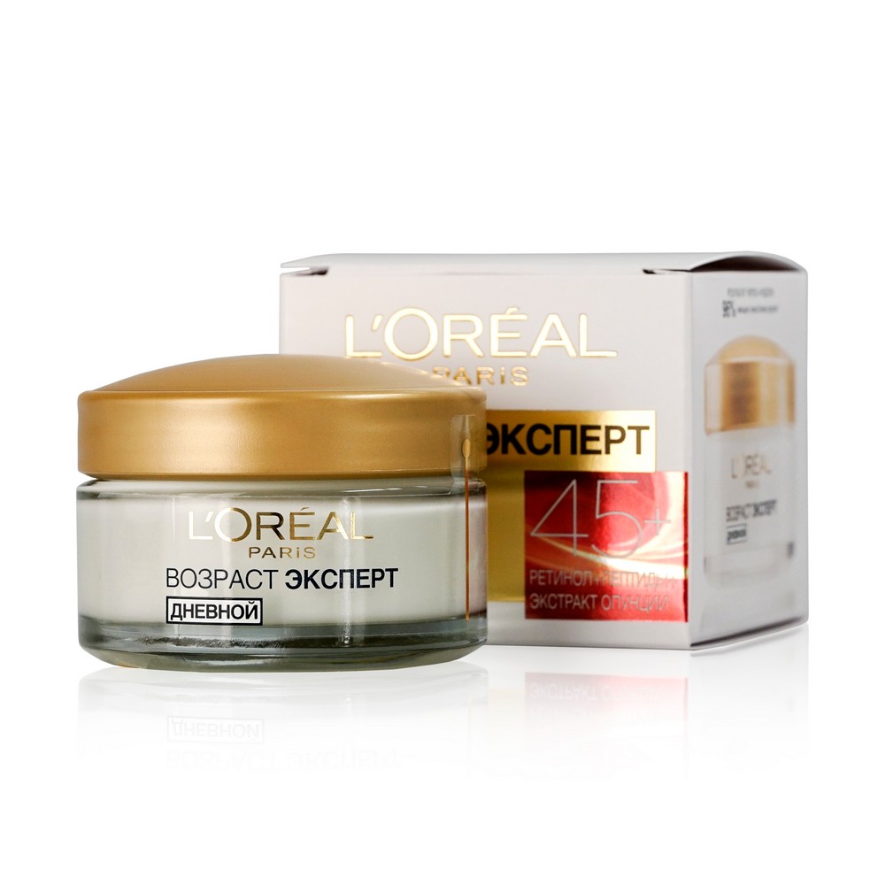 

Дневной крем L`Oreal Paris Возраст Эксперт для лица против морщин 45+ 50мл