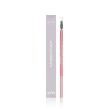 Автоматический карандаш для бровей Soda Ultra Thin Brow Liner #browpurrfection 001 , 1,06г