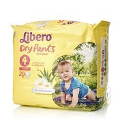 Подгузники - трусики Libero Dry Pants для детей 7-11кг 20шт
