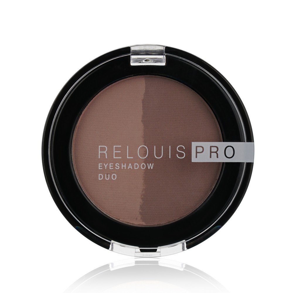 

Двойные тени для век Relouis PRO Eyeshadow Duo 101 , 3г