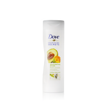 Лосьон для тела Dove Nourishing Secrets " пробуждающий " с маслом авокадо и экстрактом календулы 250мл
