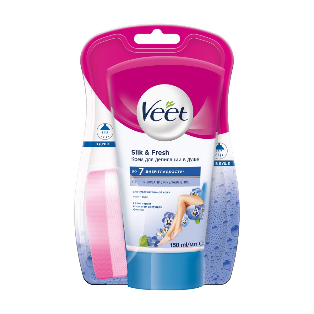 

Крем для депиляции в душе Veet для чувствительной кожи 150мл