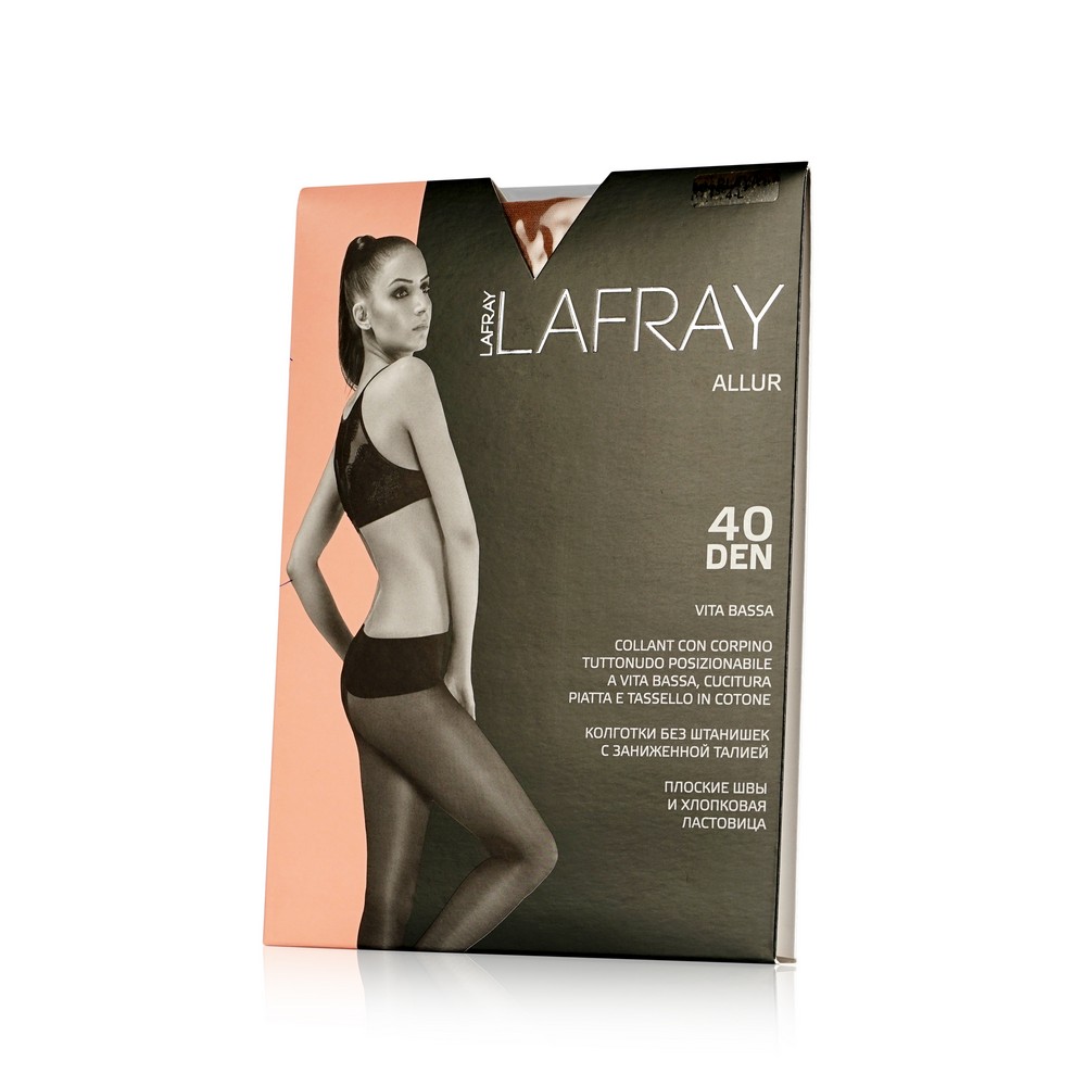 

Женские колготки La Fray Emotion с заниженной талией 40den playa 4 размер
