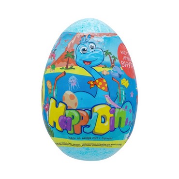 Шипучее средство для ванн Laboratory Katrin Happy Dino с растущей игрушкой 130г