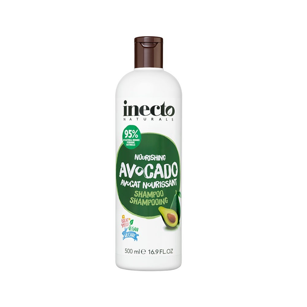 

Питательный шампунь для волос Inecto Avocado с маслом авокадо 500мл