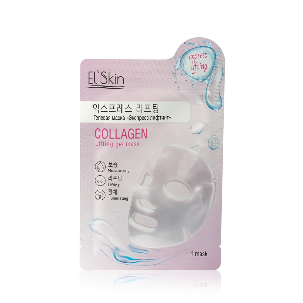 

Гелевая маска для лица El'Skin collagen " Экспресс лифтинг " 23г
