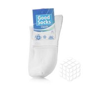 Женские носки Good Socks Classic трикотажные белые р.25