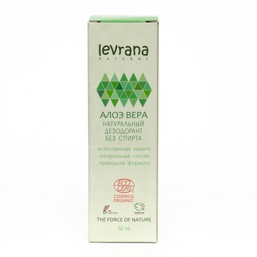 Женский дезодорант для тела Levrana " Aloe Vera " 50мл