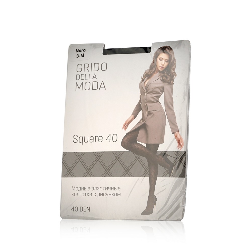 

Женские колготки Grido della Moda Square 40den Черный 3 размер