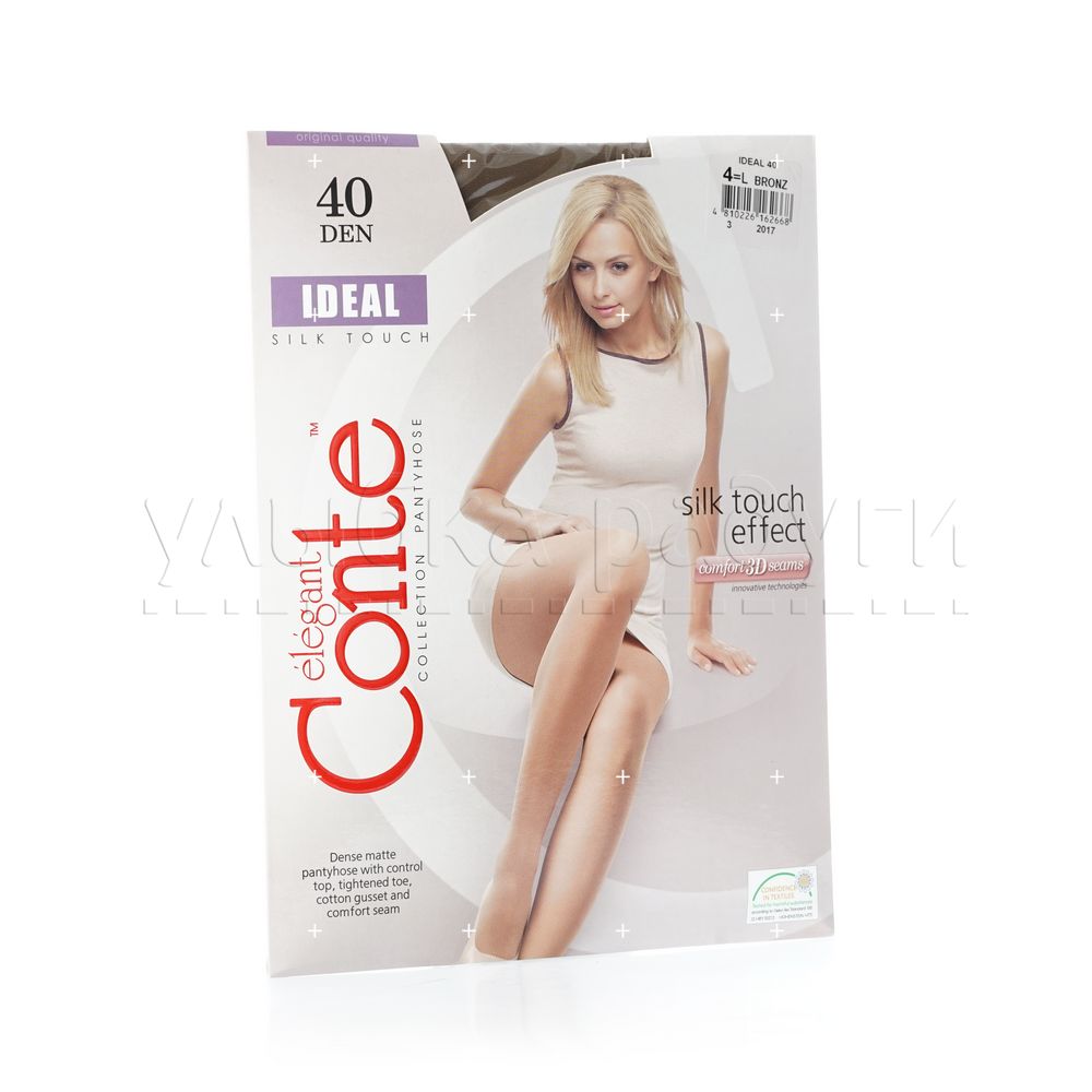 

Женские колготки Conte Ideal 40den Bronz 4 размер