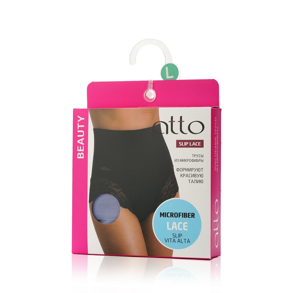 

Женские трусы Atto Lace slip vita alta Лаванда L