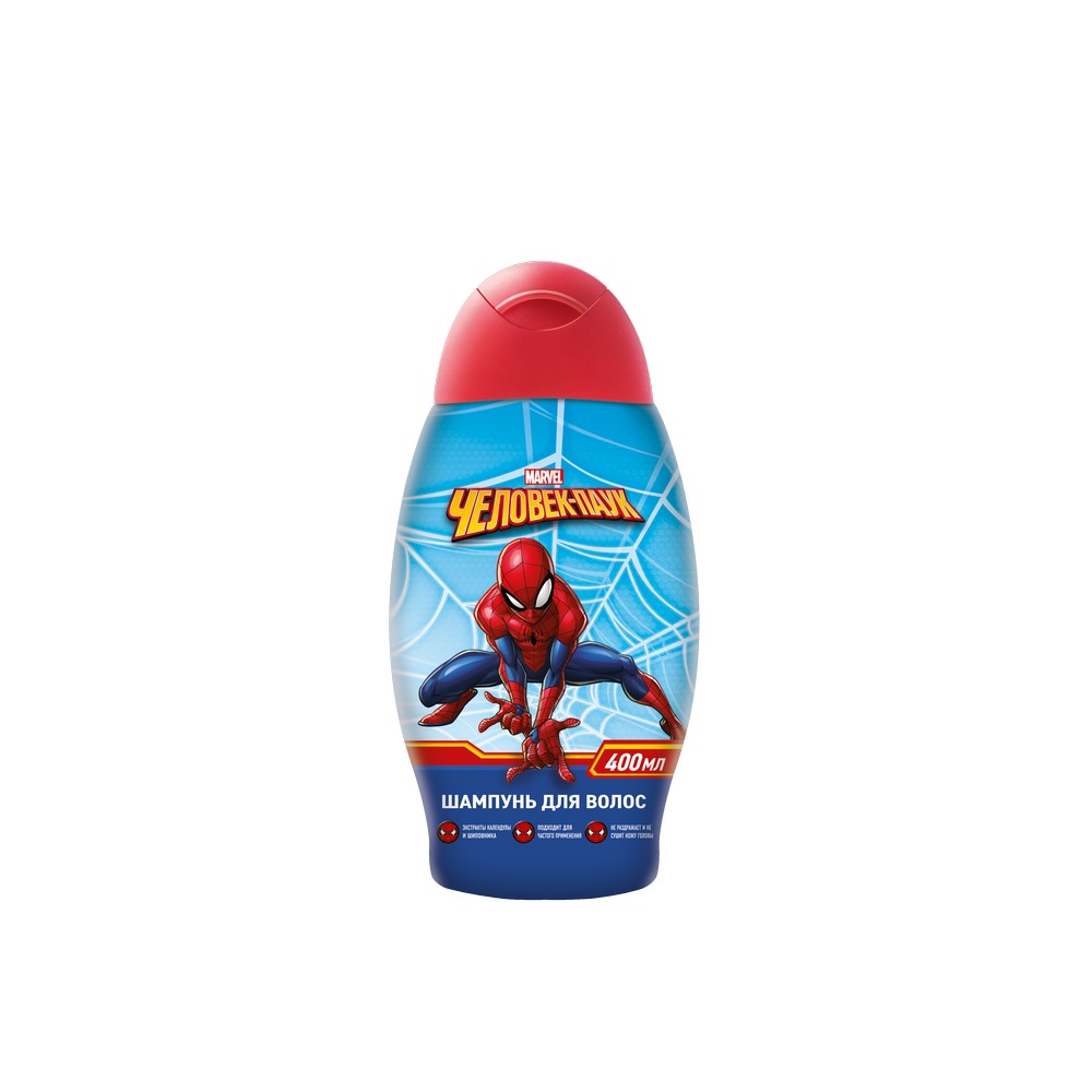 

Детский шампунь Spider-man для волос 400мл