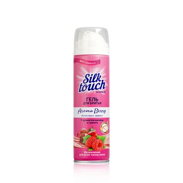 Гель для бритья Carelax Silk Touch " Aroma Berry " женский 200мл