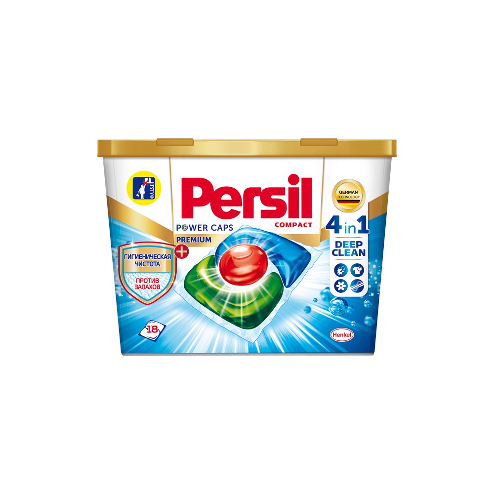

Капсулы для стирки белья Persil PREMIUM против запахов 4 в 1 18шт