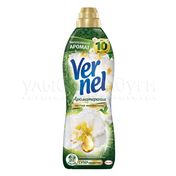 Концентрированный кондиционер для белья Vernel Ароматерапия " Пион и хлопок " 910мл