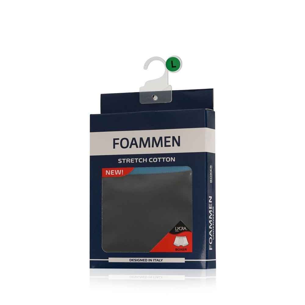 

Мужские трусы - боксеры Foammen Fo80509 , черные , L