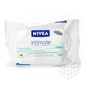 Влажные салфетки Nivea Intimate Natural для интимной гигиены 20шт