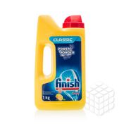 Порошок Finish Classic для мытья посуды в посудомоечных машинах " Лимон " 1кг