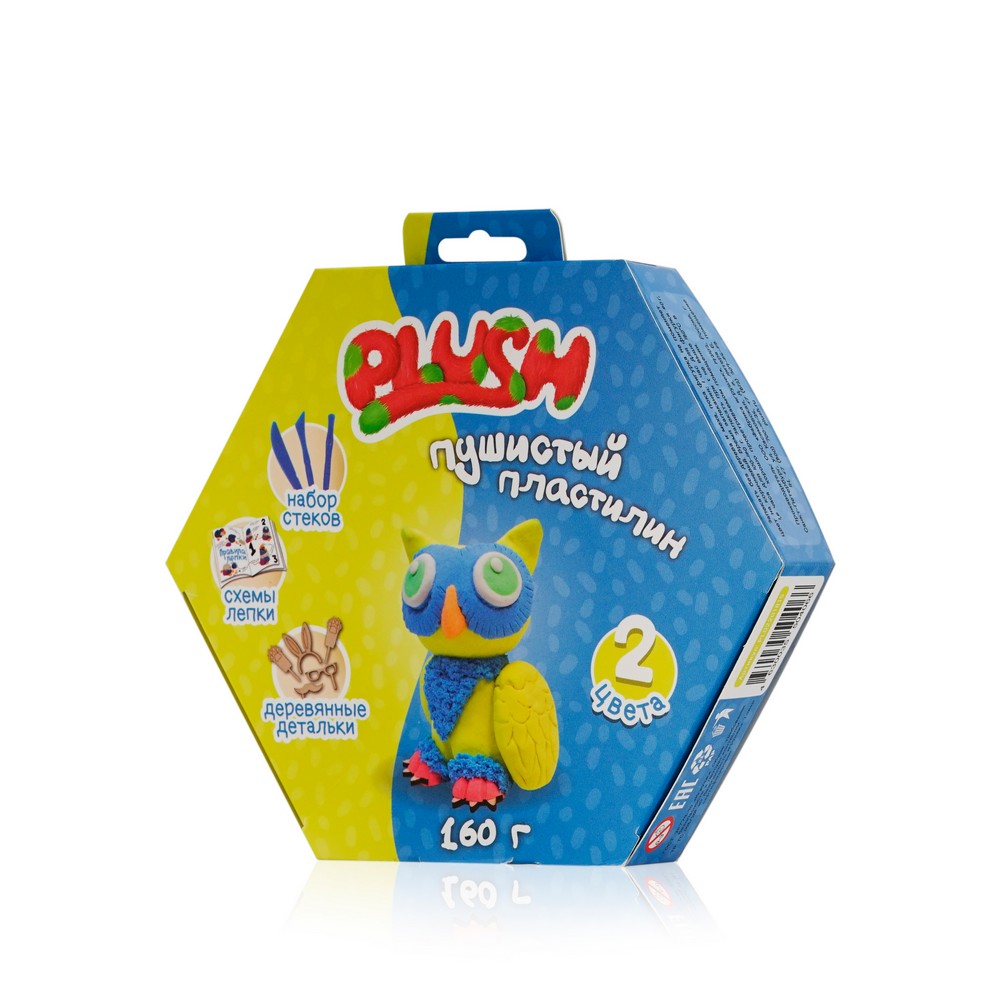 

Пушистый пластилин Plush Набор для лепки , в ассортименте