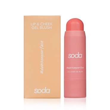Гелевые румяна - стик для губ и щек Soda Lip & Cheek Gel Blush #dabitonyourface 102 , 6г