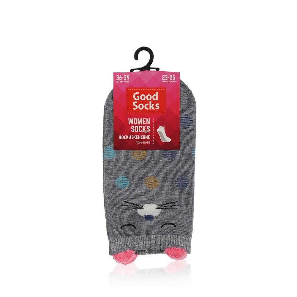 Женские носки Good Socks трикотажные , красные женские носки good socks трикотажные укороченные с рисунком зайка