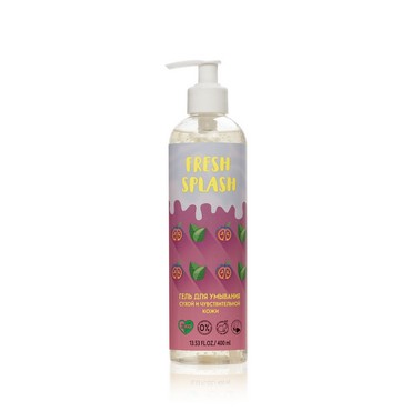 Гель для умывания Fresh Splash для сухой и чувствительной кожи 400мл