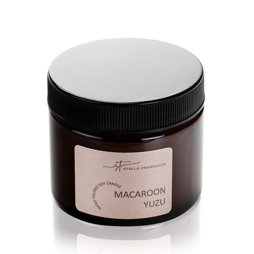 

Свеча ароматическая Aroma Harmony Stella Fragrance " Macaroon Yuzu " 50г