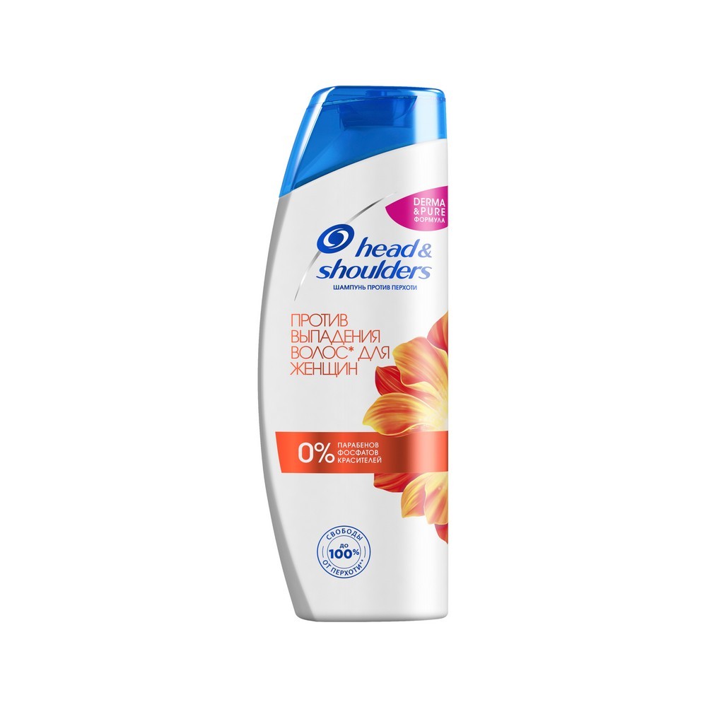 

Шампунь Head and Shoulders Против выпадения волос для женщин , против перхоти 400мл