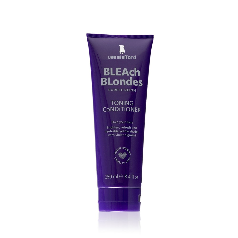 

Тонирующий кондиционер для осветленных волос Lee Stafford Bleach Blondes Purple Reign 250мл
