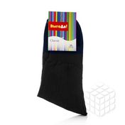 Мужские носки Good Socks Classic трикотажные , с сеткой , черные р.25