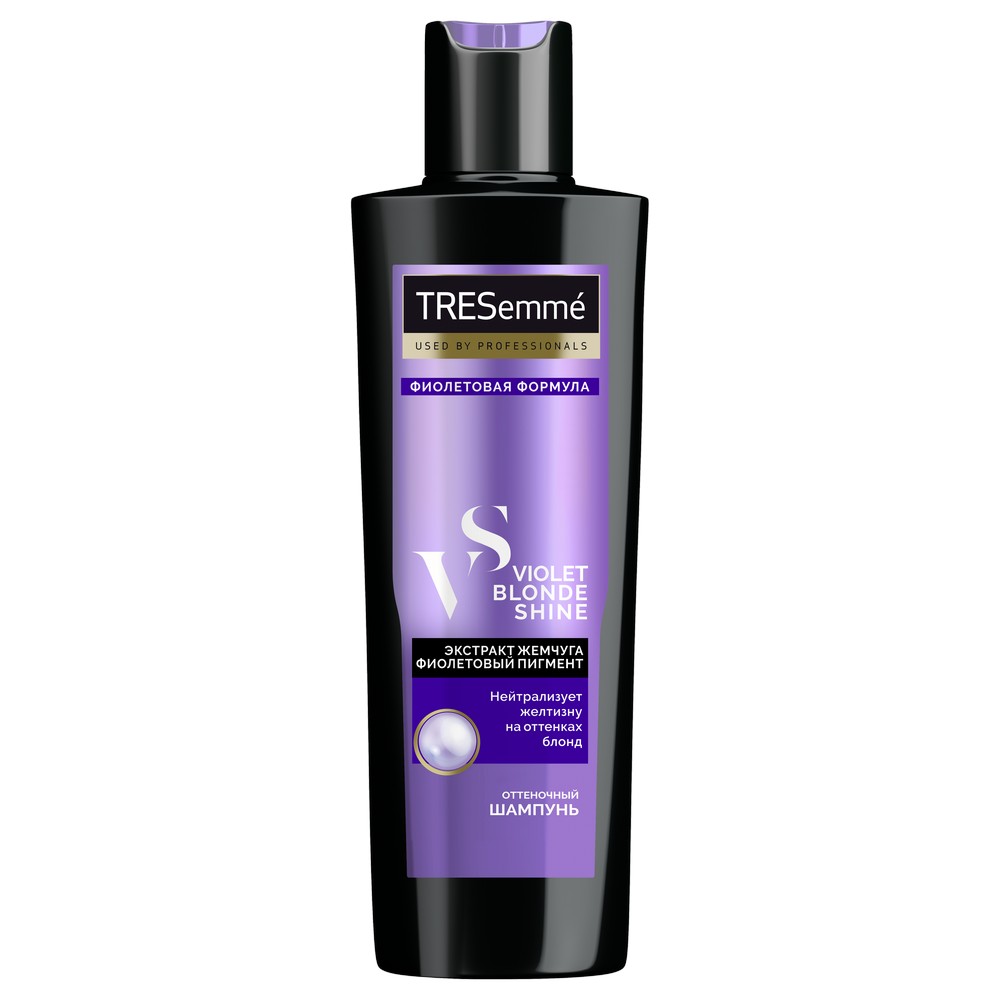 

Шампунь для волос Tresemme Violet Blonde Shine оттеночный фиолетовый 250мл