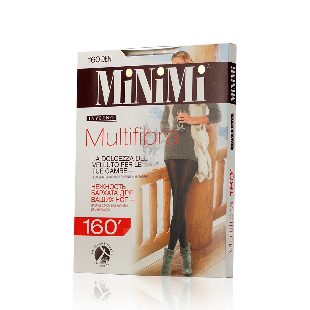 

Женские колготки из микрофибры Minimi Multifibra 160den Moka 3 размер