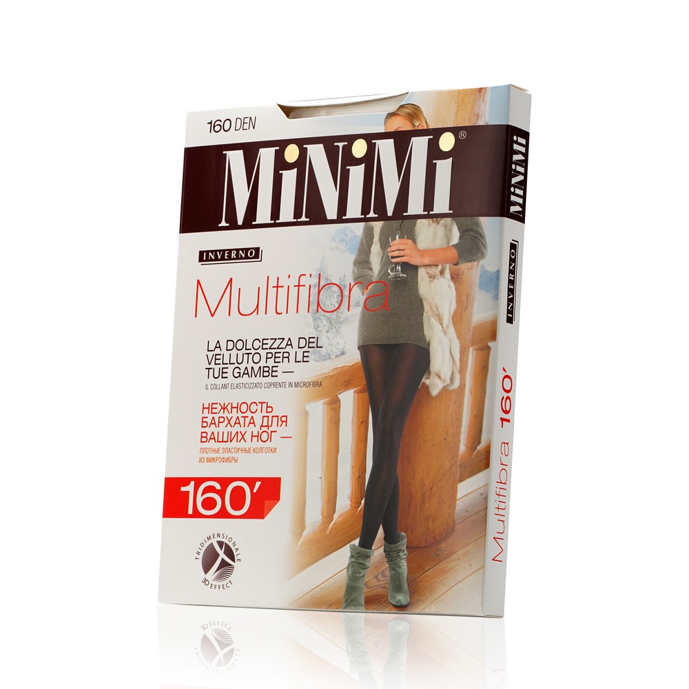 

Женские колготки из микрофибры Minimi Multifibra 160den Moka 5 размер
