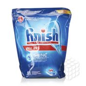 Таблетки Finish All in 1 для посудомоечных машин " Shine & Protect " 65шт