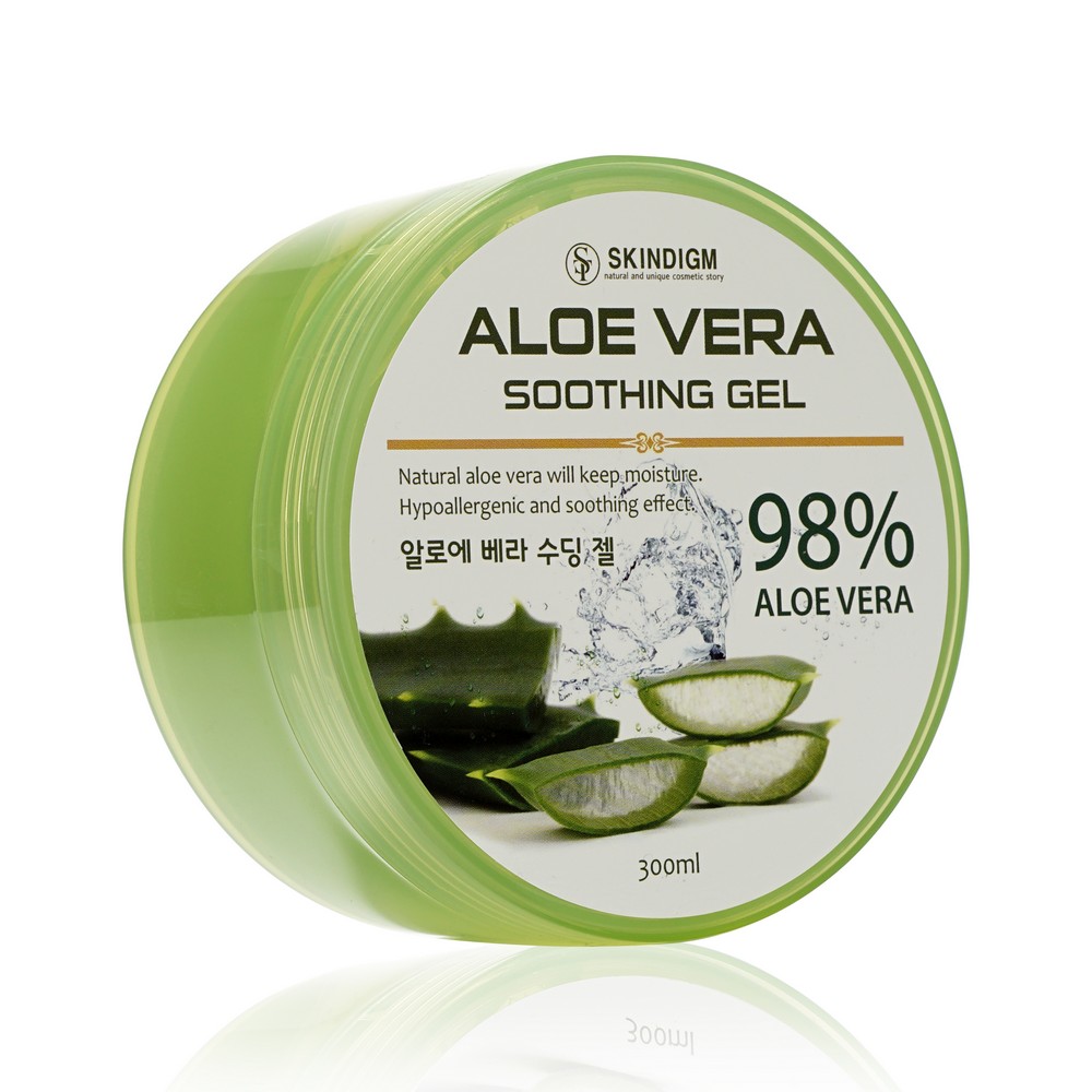 

Успокаивающий гель для тела и лица Skindigm " Aloe Vera soothing gel " с экстрактом алоэ 300мл