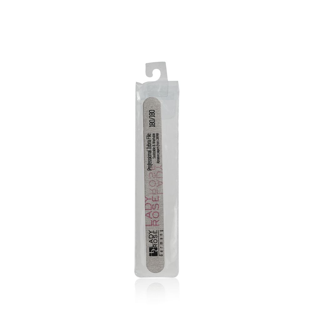 

Пилка для ногтей Lady Rose Professional Zebra File 180/180