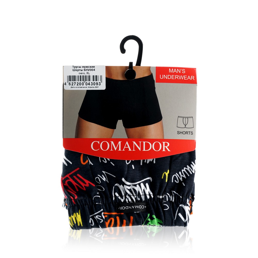 

Мужские трусы - боксеры Opium Comandor SHV004 Nero , XL