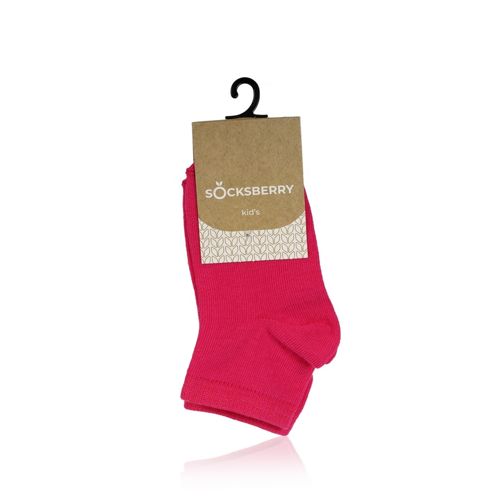 

Детские носки Socksberry KS-0030 укороченные Малиновый р.16