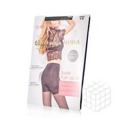 Женские колготки Grido della Moda Super Push Up с моделирующими шортиками 40den Nero 3 размер