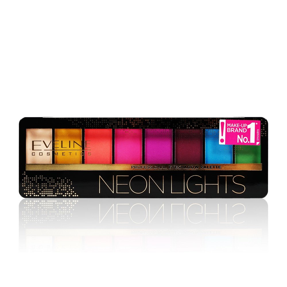 Тени для век Eveline Professional palette 06 Neon light тени для век eveline professional palette 06 neon light