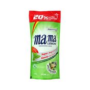 Концентрированный гель Mama Lemon для мытья посуды " зеленый чай " 600мл