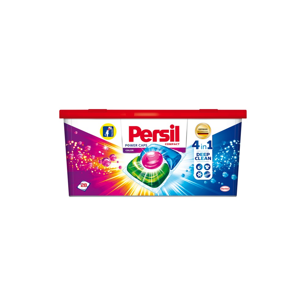 

Капсулы для стирки цветного белья Persil Power caps color 4 в 1 28шт
