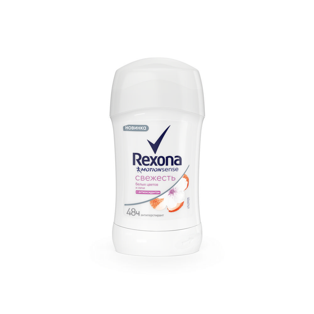 

Женский дезодорант - стик Rexona Motion sense " Свежесть белых цветов и личи " 40мл