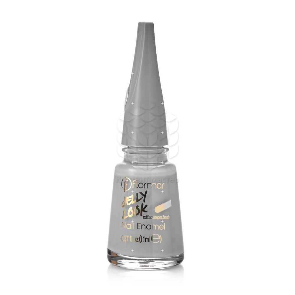 

Лак для ногтей Flormar Jelly Look Nail Enamel JL24 Light Grey 8мл