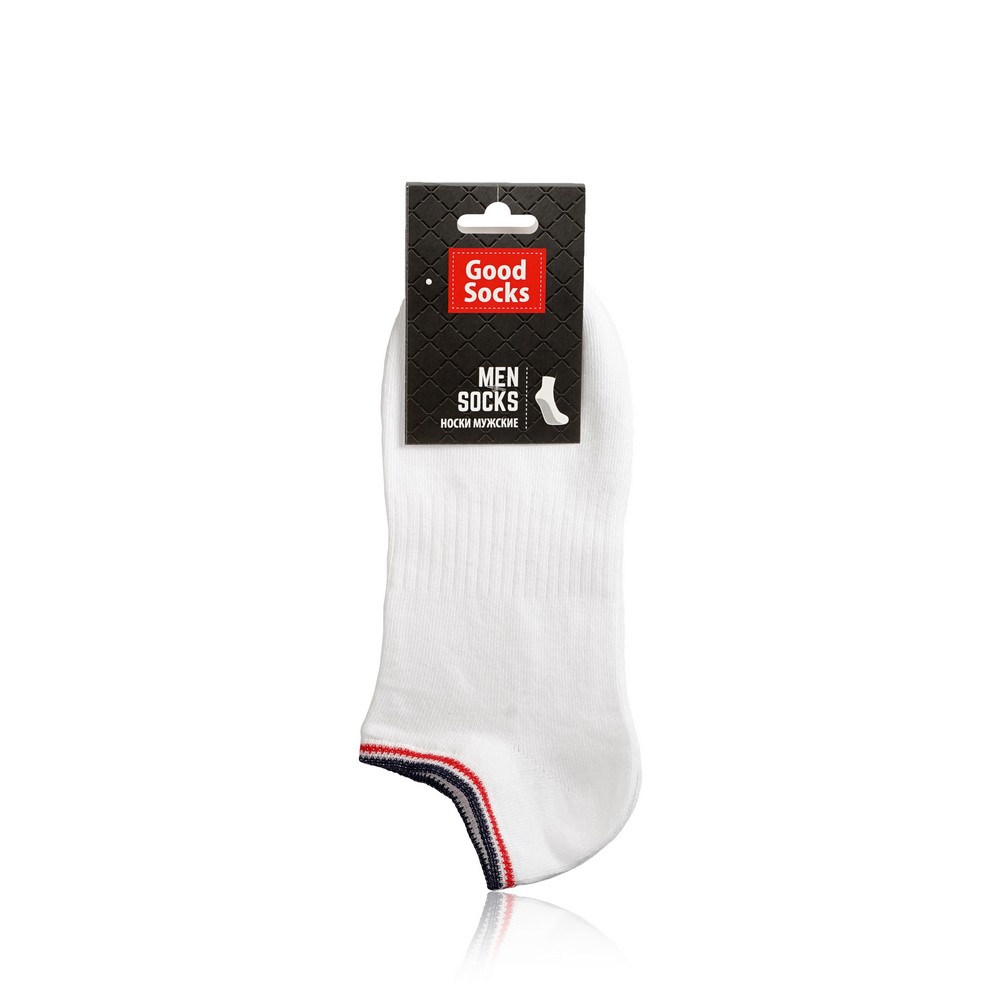 

Мужские носки Good Socks трикотажные , M40 , р.25 , белые