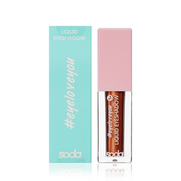 Жидкие тени для век Soda Liquid Eyeshadow #eyeloveyou 005 , 4мл