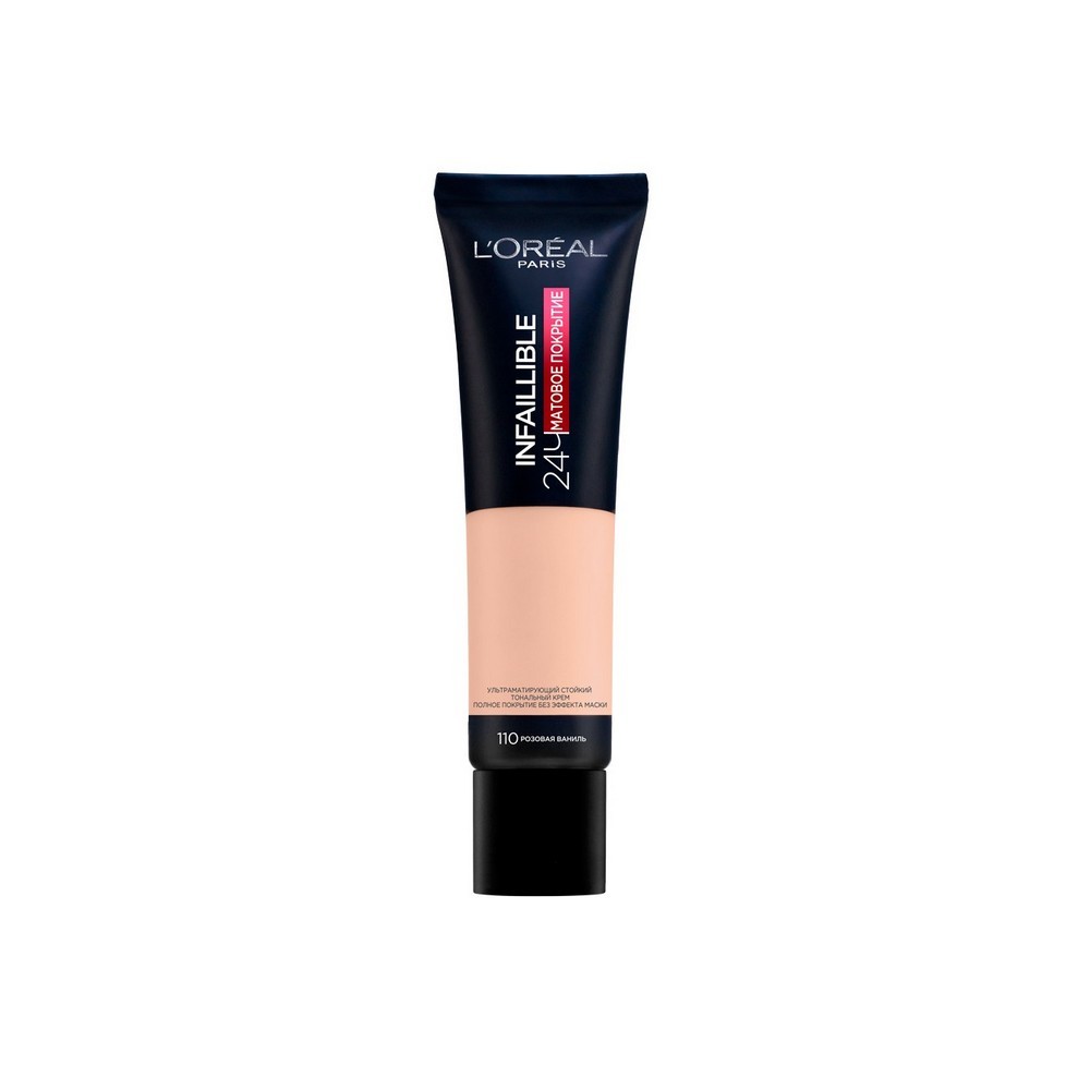 

Тональный крем для лица L'Oreal Paris Infaillible 24 часа матовое покрытие 110 Розовая ваниль 30мл