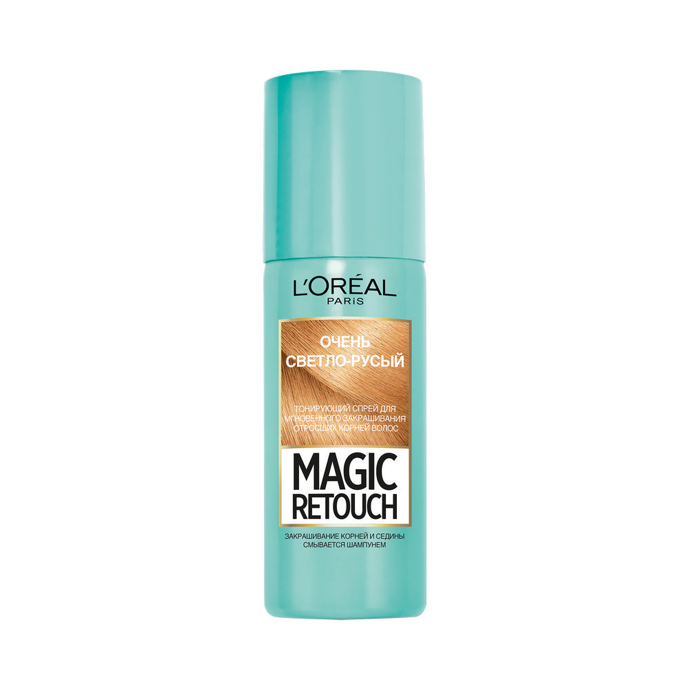 

Краска - спрей L'Oreal Paris Magic Retouch для волос Очень светло-русый 75мл